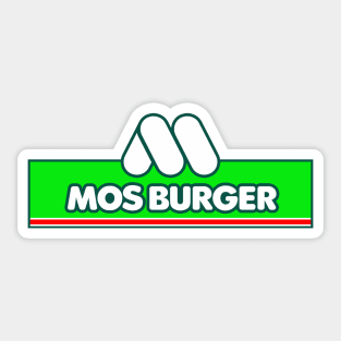 MOS Burger (Mountain Ocean Sun) Sticker